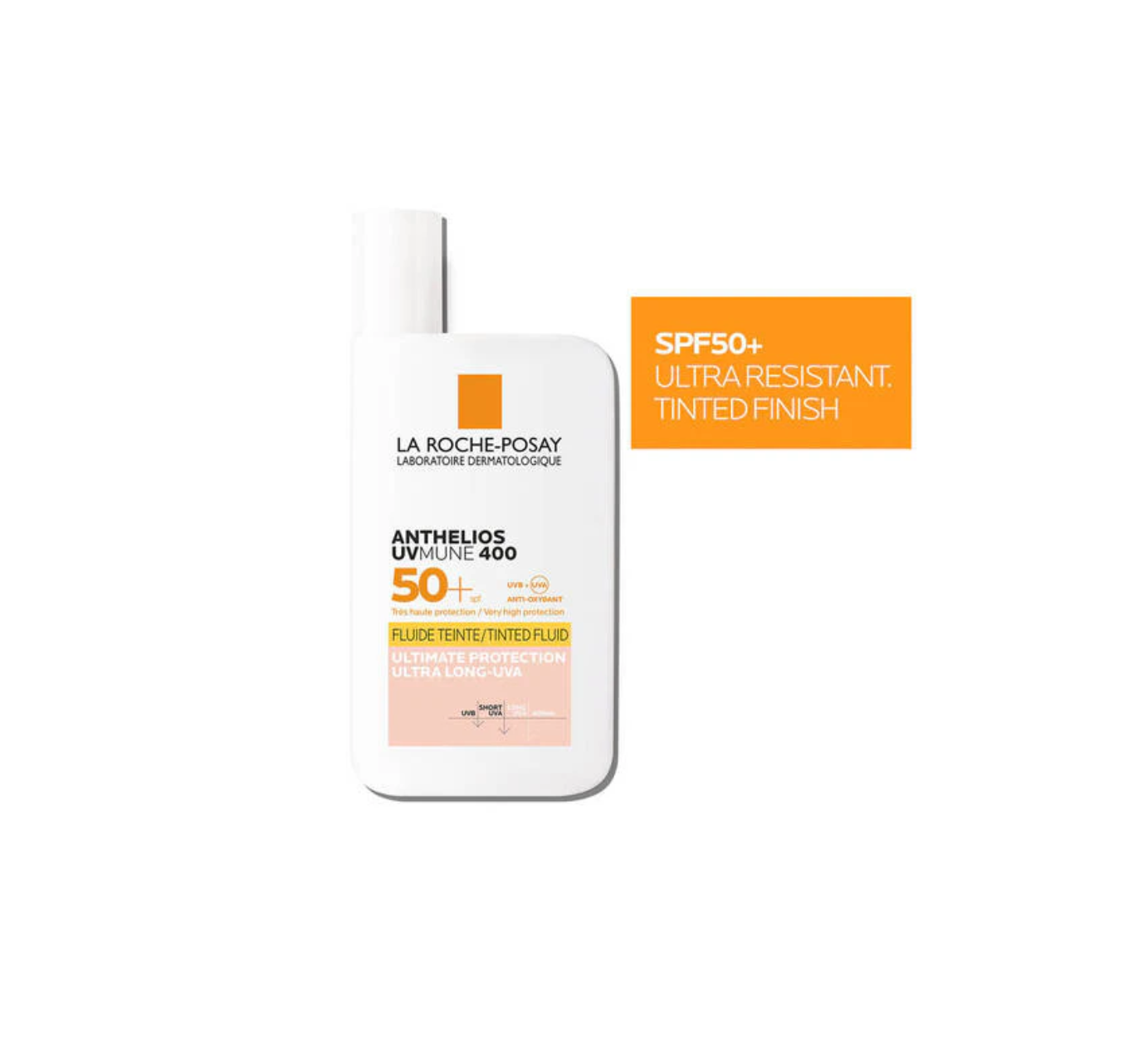 La Roche‑Posay Anthelios UVMUNE 400 Invisible Fluid SPF 50+ Tinted 50 ml