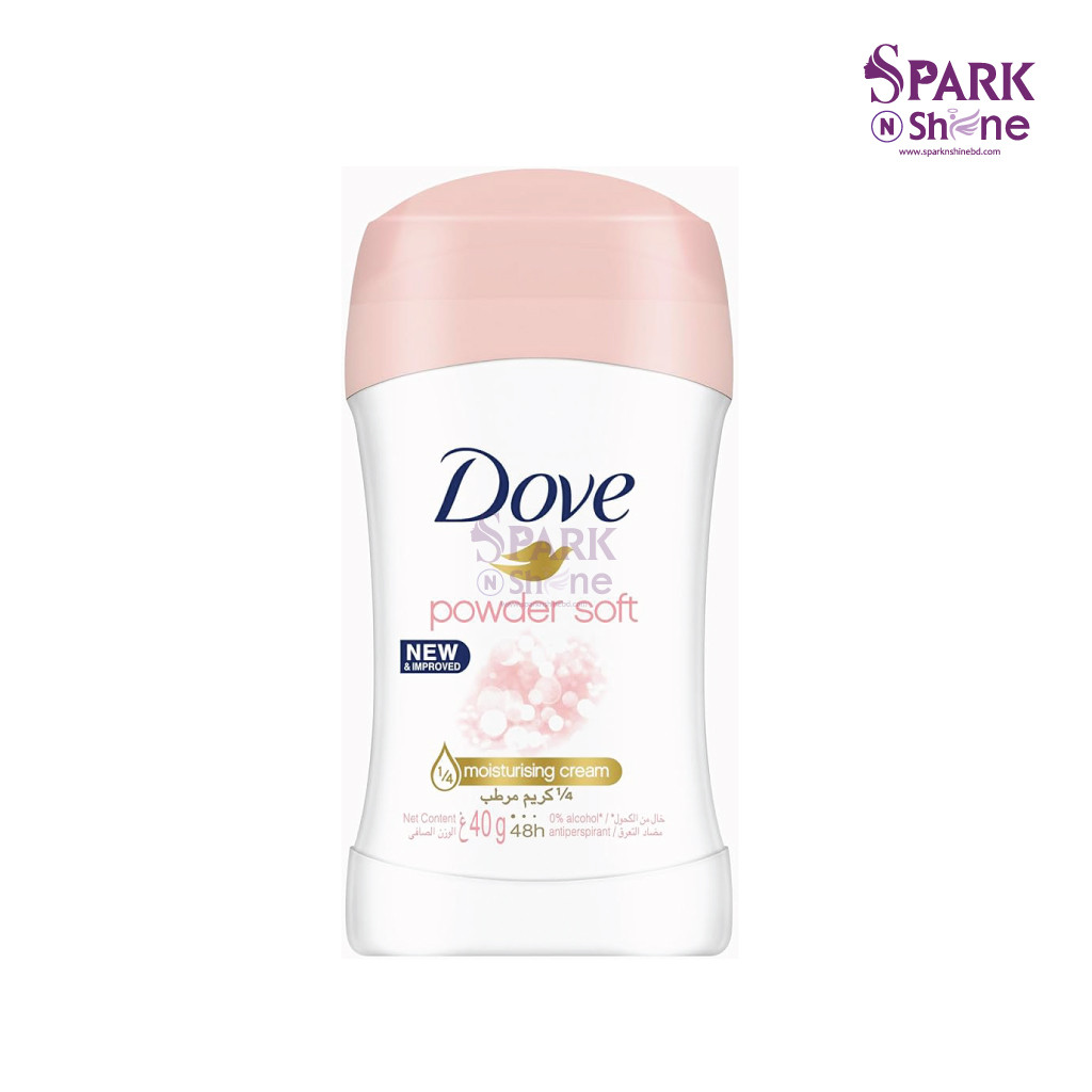 Dove Powder Soft Feel Antiperspirant Deodorant Stick 40ml