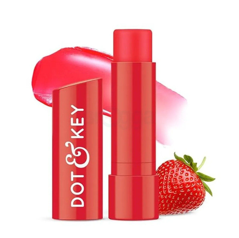 Dot & Key Barrier Repair Hydrating Lip Balm SPF 50+ 4.5g Strawberry Red Tinted