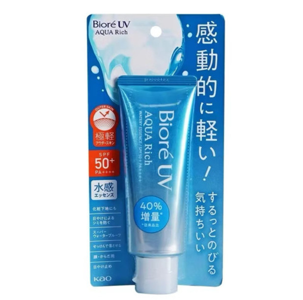 Biore UV Aqua Rich Watery Essence Spf50+PA ++++ Sunscreen 70ml