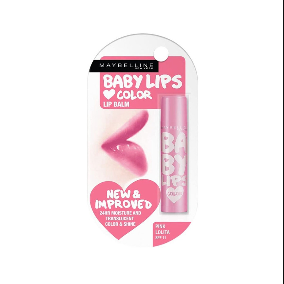 Maybelline Baby Lips Color SPF11 Lip Balm Pink Lolita