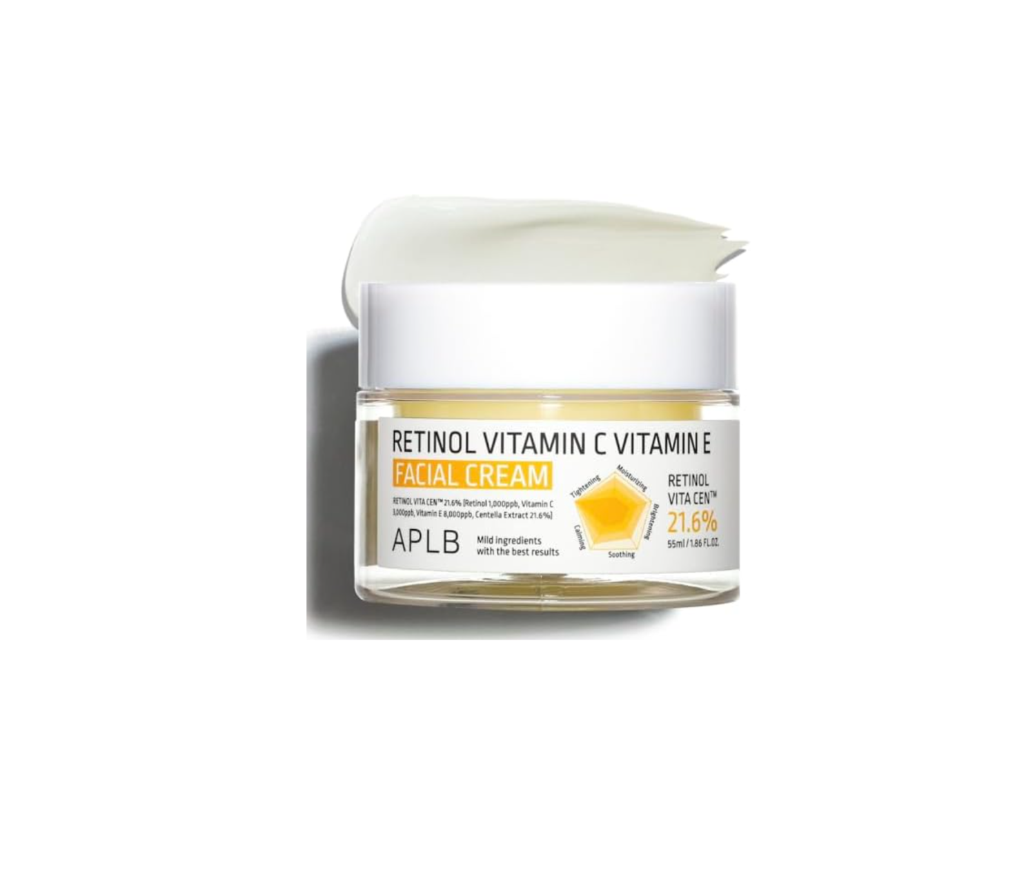 APLB Retinol Vitamin C Vitamin E Facial Cream 55 ml