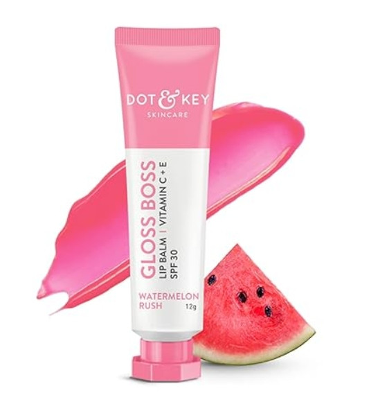 Dot & Key Gloss Boss Lip Balm Spf 30 Watermelon Rush 12g