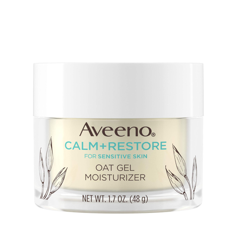 Aveeno Face Calm Restore Oat Gel Moisturiser 50ml