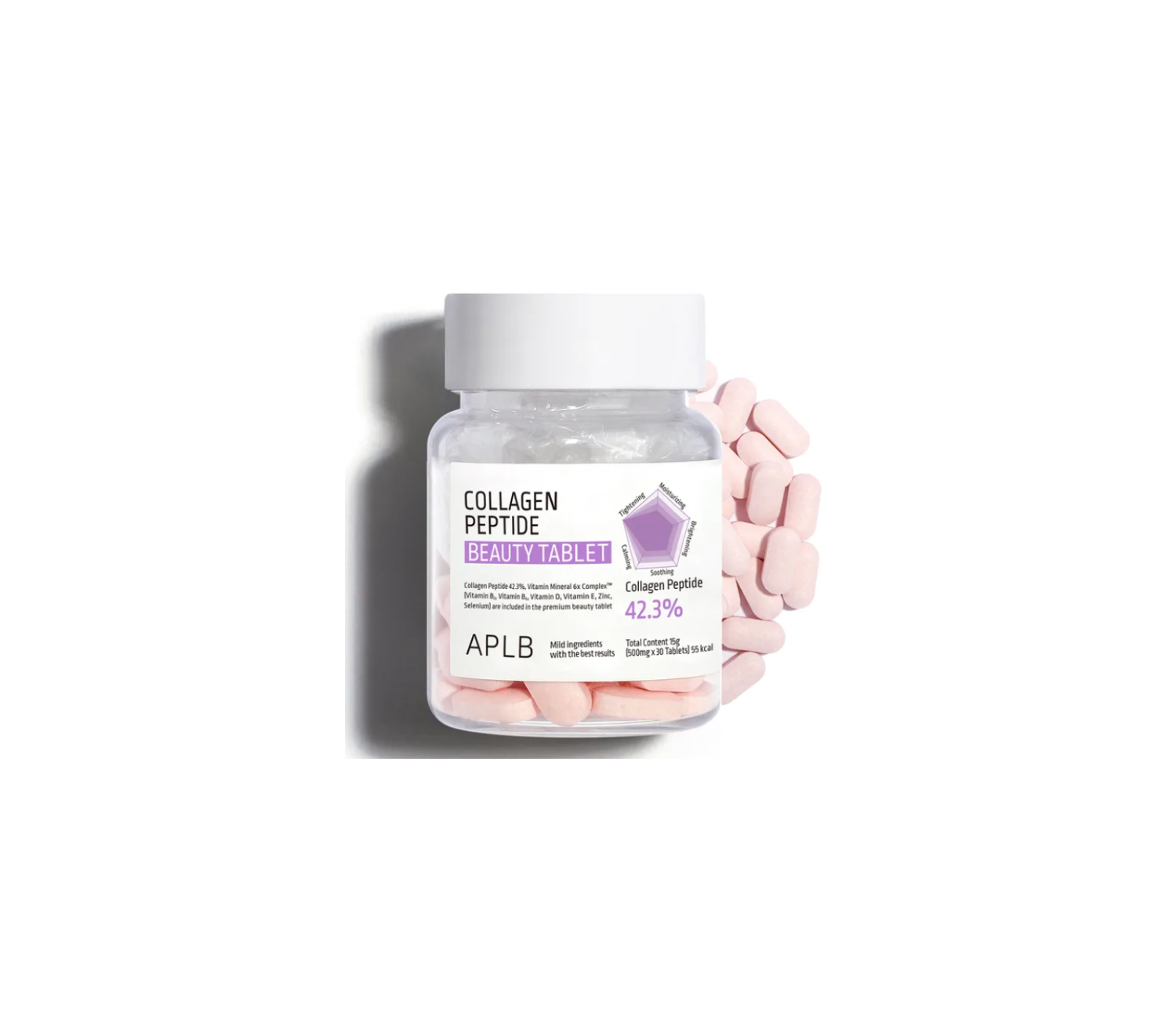 APLB Collagen Peptide Beauty Tablet 500 mg × 30 tablets