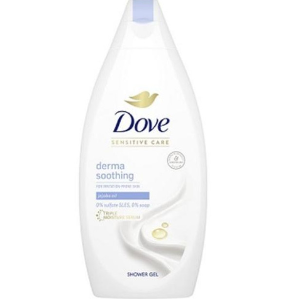 Dove Derma Soothing With Jojoba Oil Shower Gel 500 ml