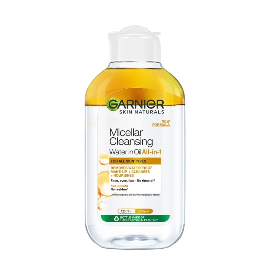Garnier Micellar Oil Infused Cleansing Water Dry & Sensitive Skin 100ml