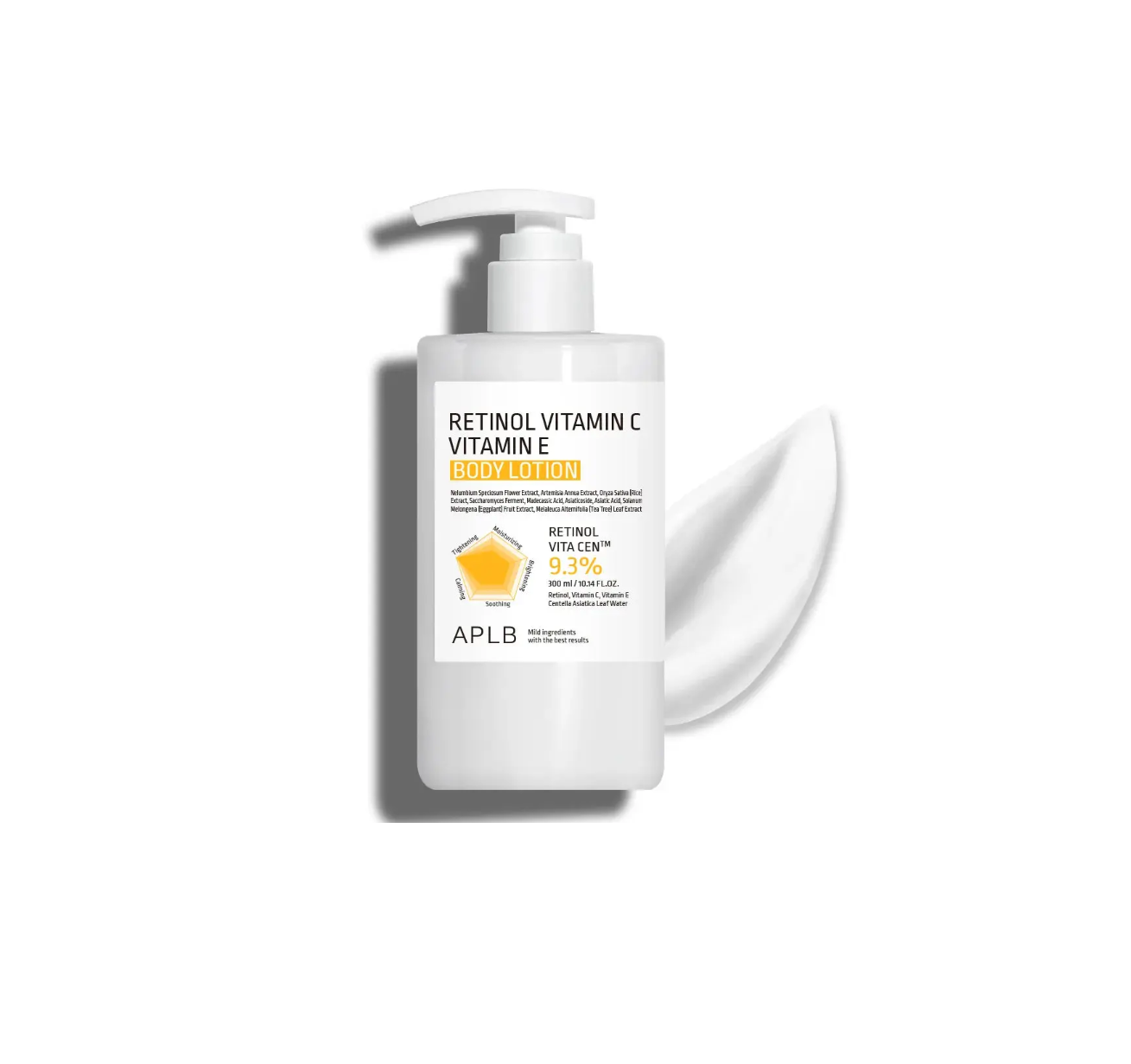 APLB Retinol + Vitamin C + Vitamin E Body Lotion 300 ml