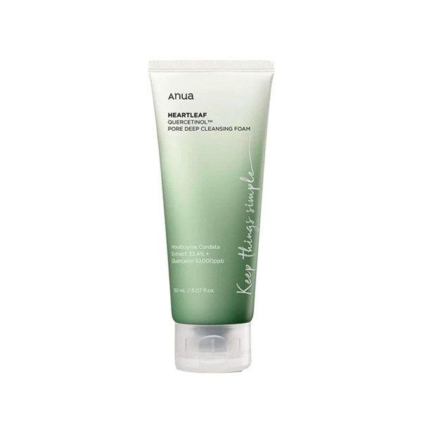 Anua Heartleaf Quercetinol Deep Cleansing Foam 150ml